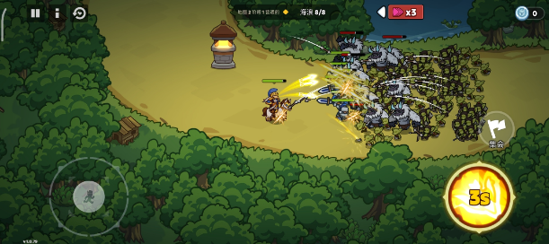 暗夜骑士：边境战争（无限内购）-爱玩